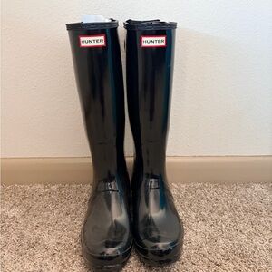 Hunter Classic Black Tall Boots